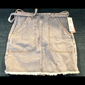 Billabong Salty Blonde Denim Skirt SZ 24